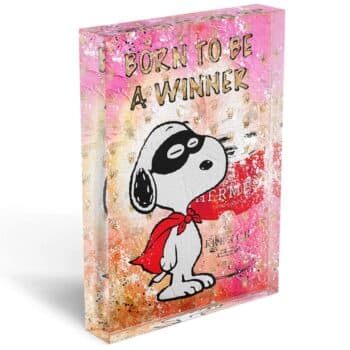 Devin Miles Born to be a Winner - Acrylblock 