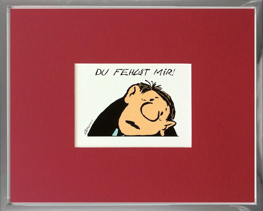 Loriot Du fehlst mir Miniprint