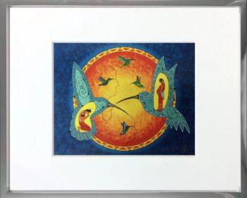 First Nations Art Loretta Gould Blessing of the Hummingbirds