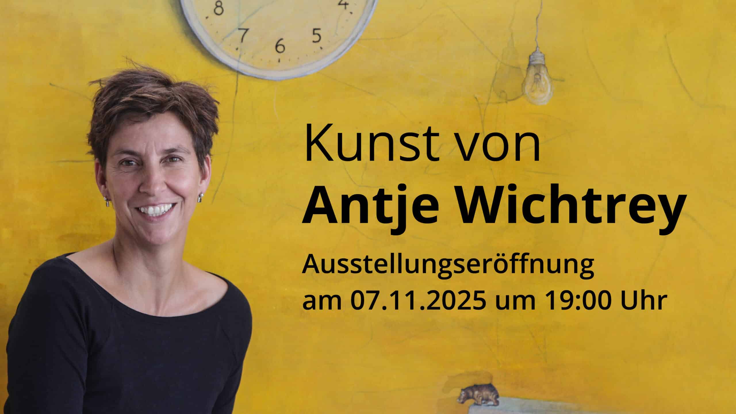 Kunst von Antje Wichtrey in der Galerie Hunold